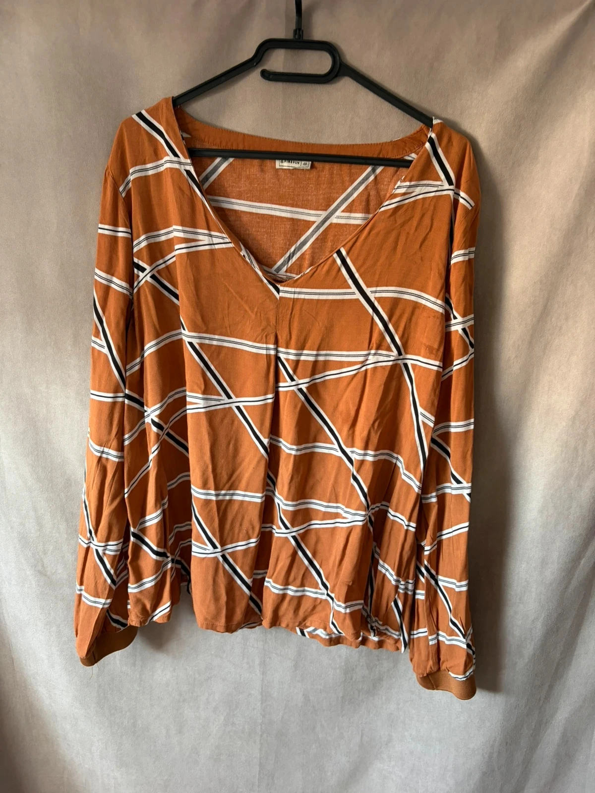 Jolie blouse marron Firefly taille 48